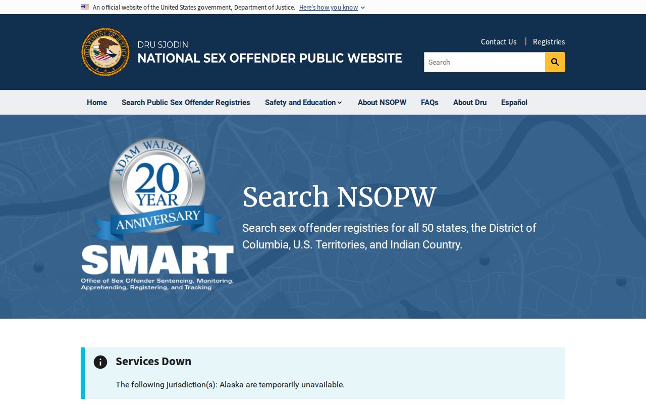 NSOPW national sex offender search for cross-state checks